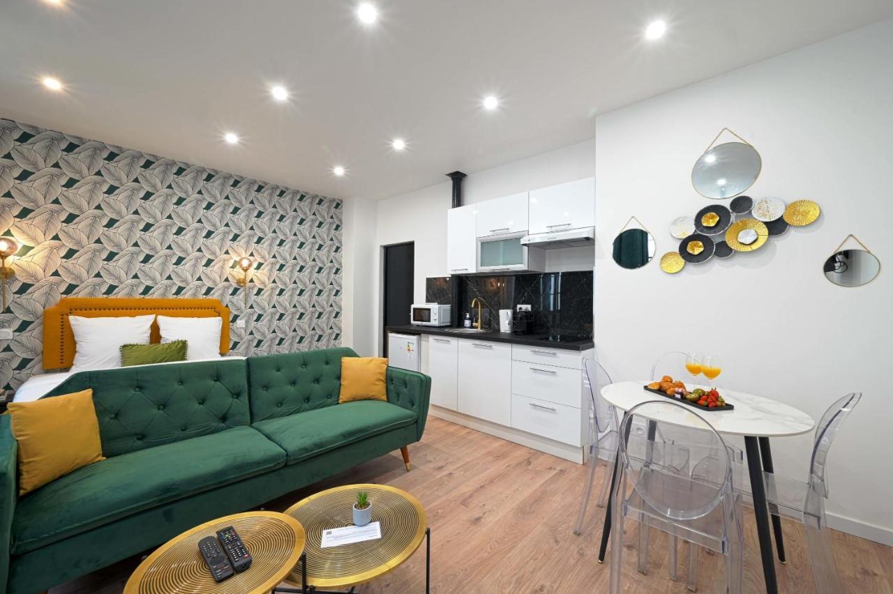 Modern Studio Apartment For 3 Париж Экстерьер фото